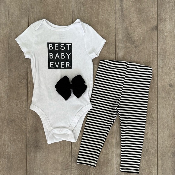 Baby girl 18 month matching outfit set 3 pieces - Picture 3 of 10